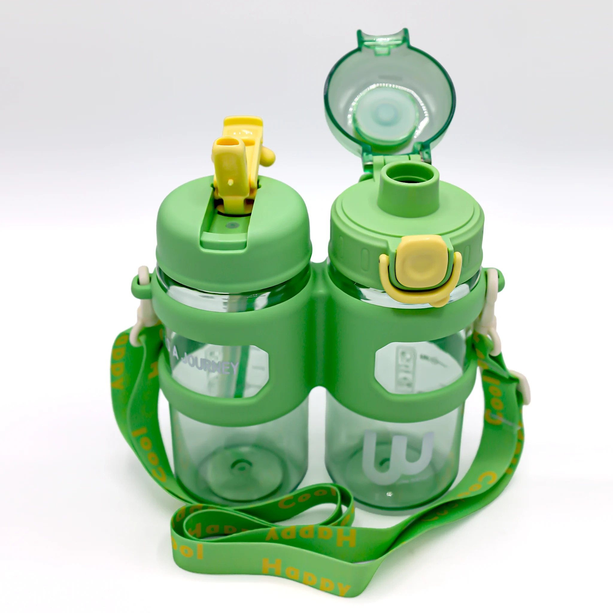 2-in-1 Round Water Bottle 500 ML