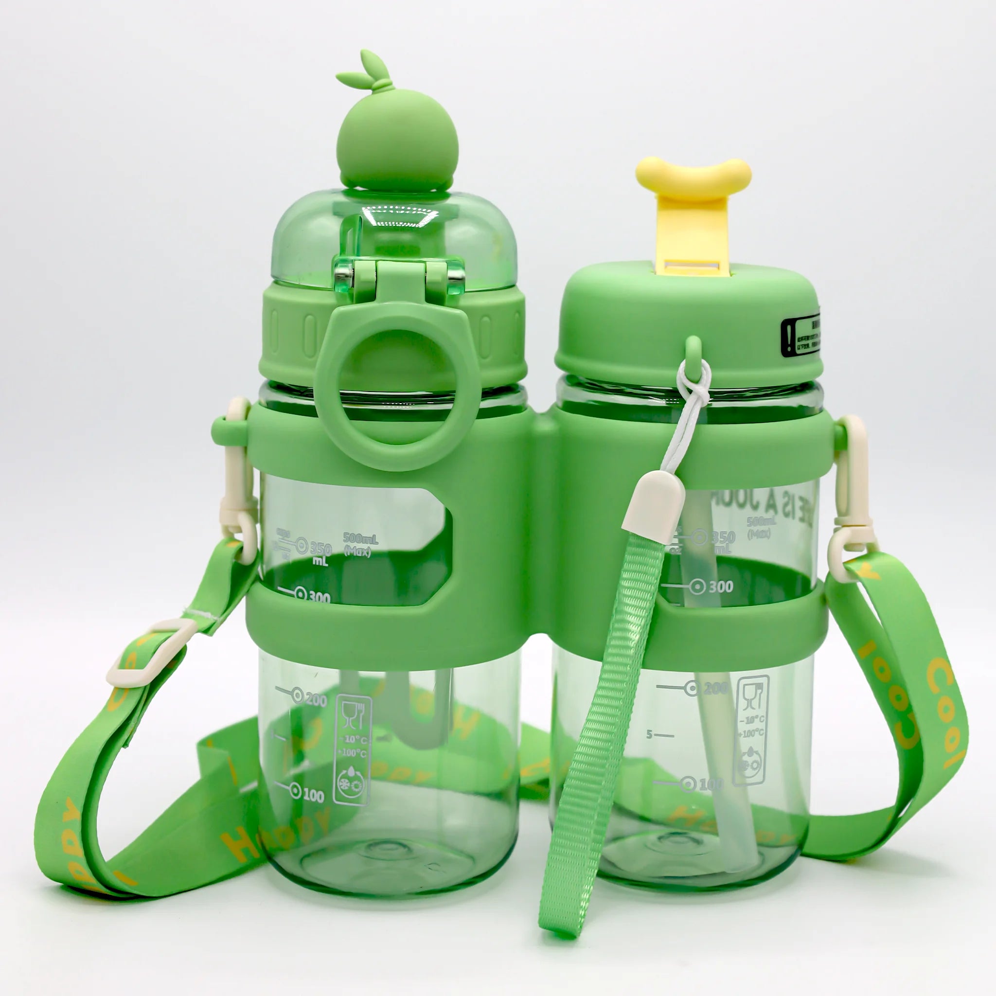 2-in-1 Round Water Bottle 500 ML