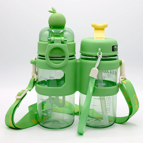 2-in-1 Round Water Bottle 500 ML