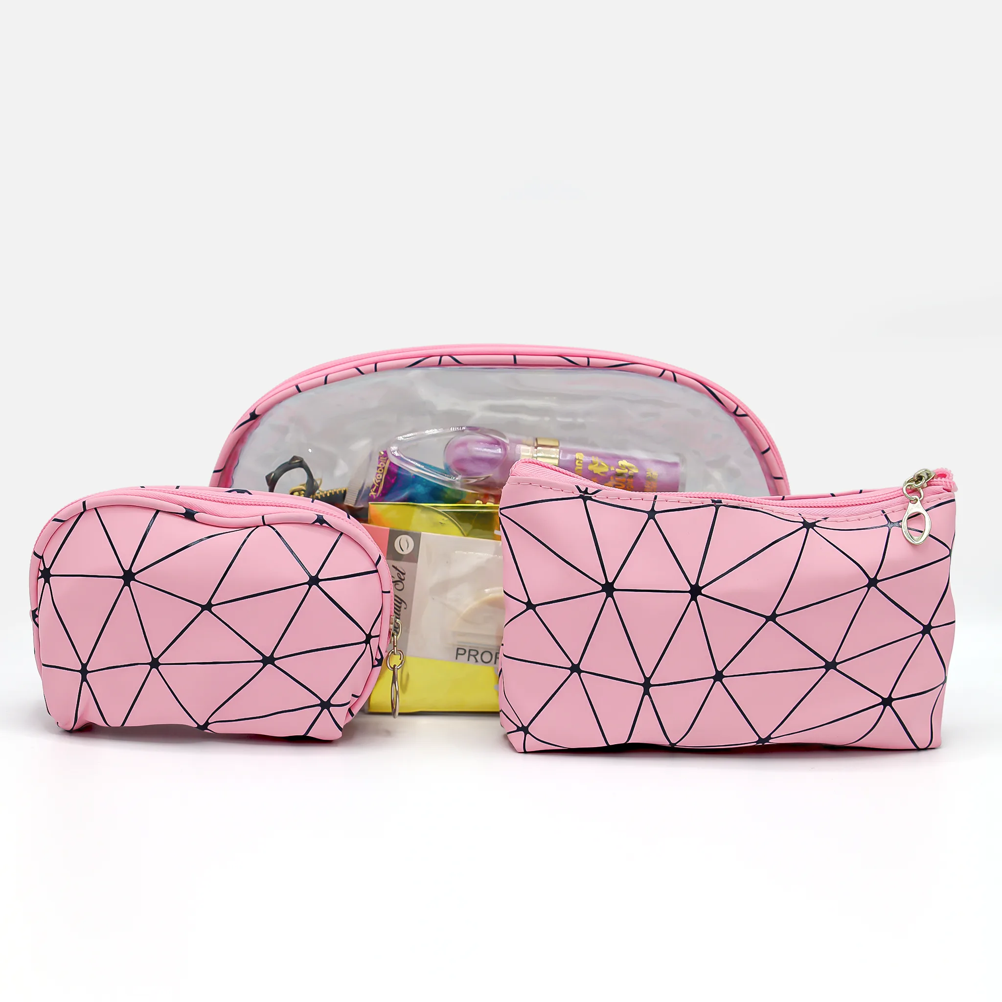 3-in-1 Makeup Storage Bag Set