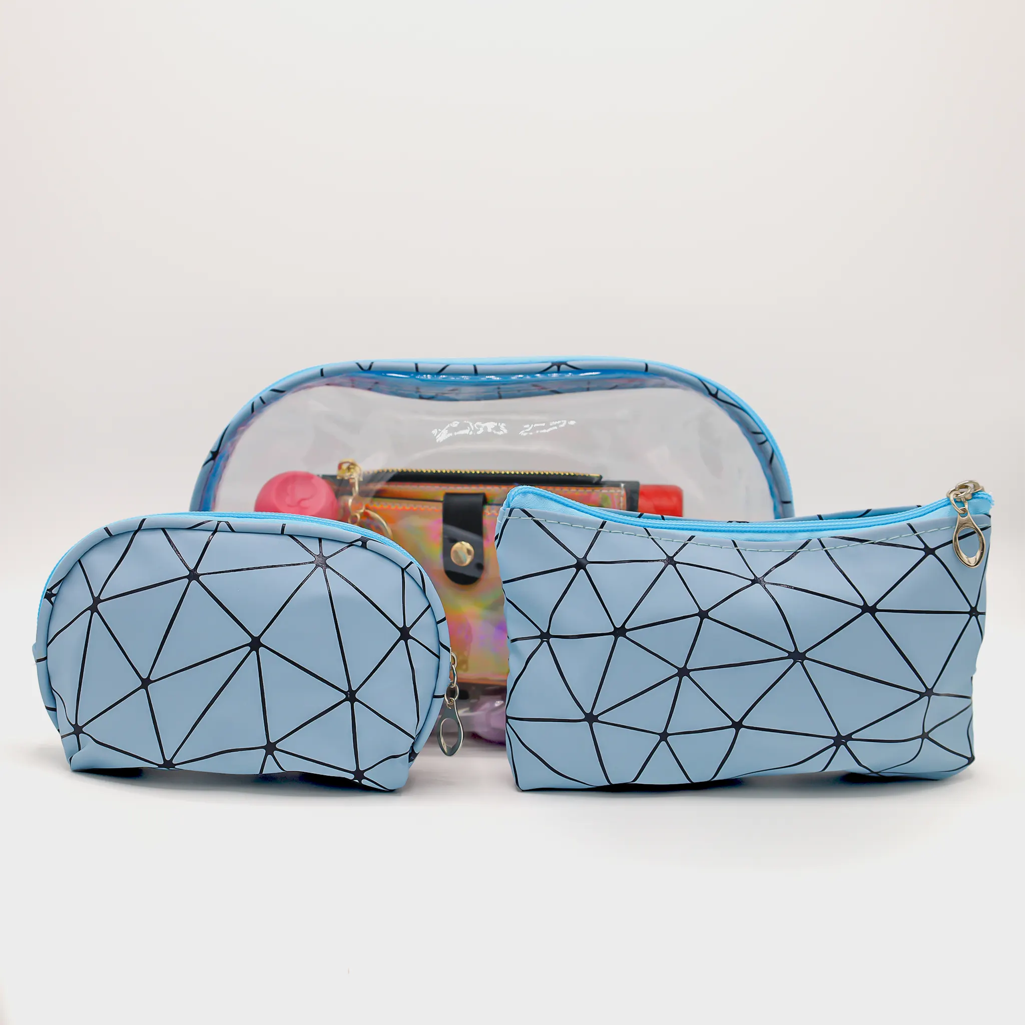 3-in-1 Makeup Storage Bag Set