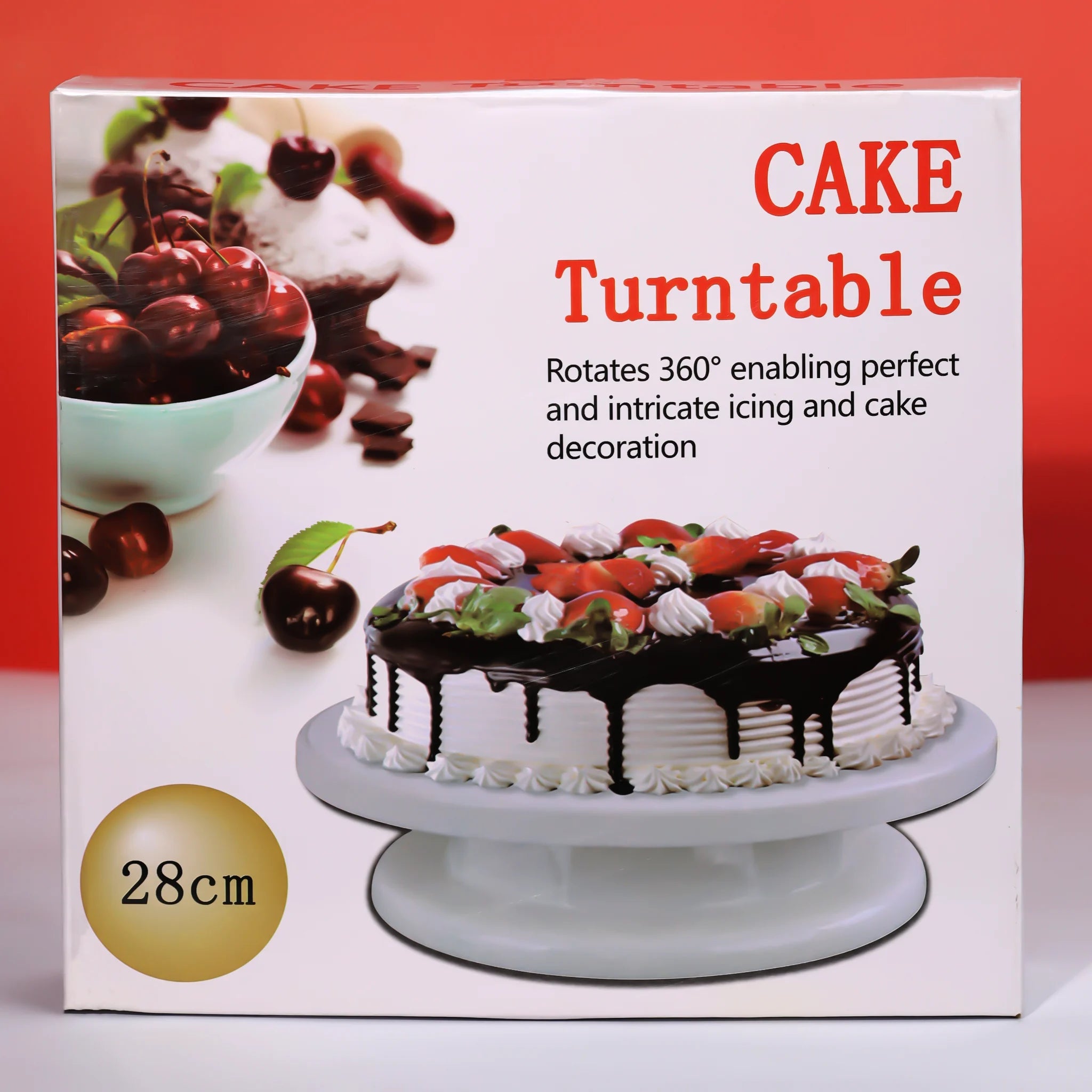 360° Rotating Cake Turntable