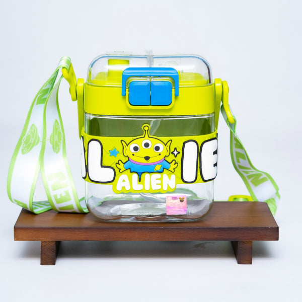 Dual Water Bottle with handle Parrot(Alien) 500ml