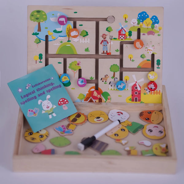 Logical Thinking Puzzle Drawing Board