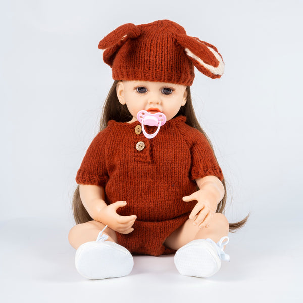 Interactive Silicone Baby Doll