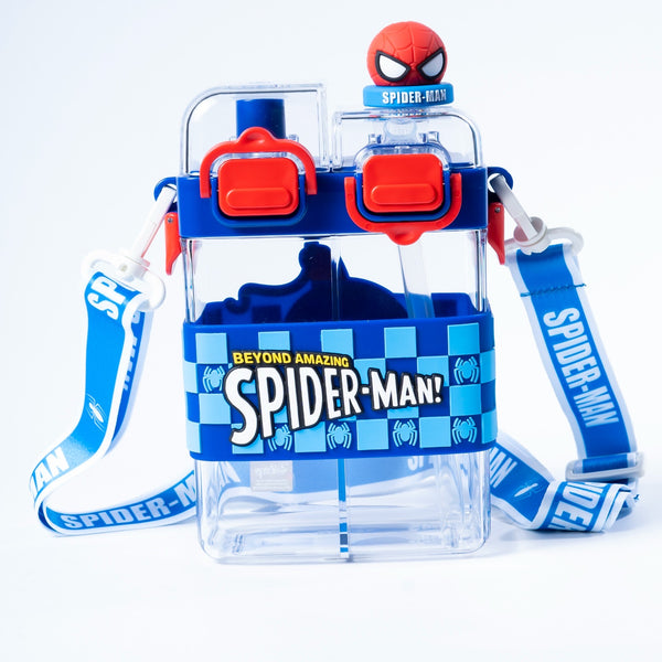 Two in One Water Blue Bottle (Spider Man) 800ML