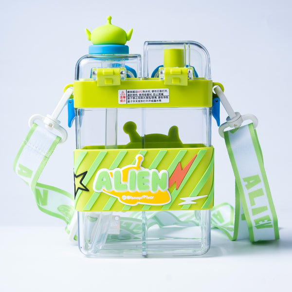 Two in One Water Bottle Parrot Alien 800 ML